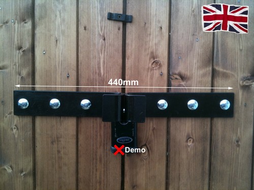 Heavy duty shed - duty, hasp