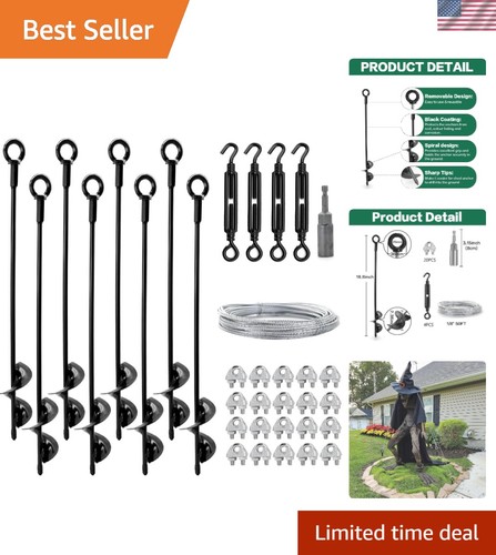 Pack ground anchors shed - pack,
