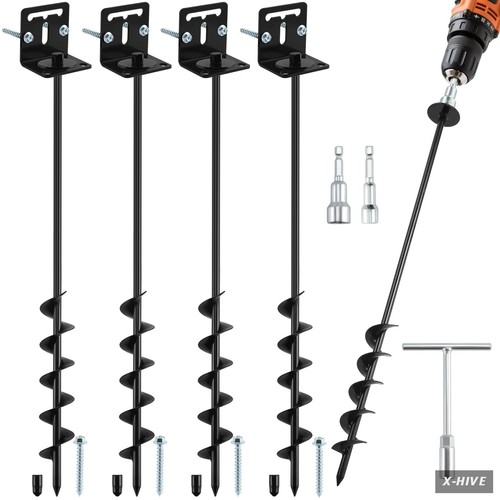 Ground anchors screw - ground,