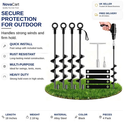 Tent stakes spiral - tent, ground