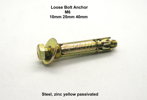 Concrete loose bolt - concrete,