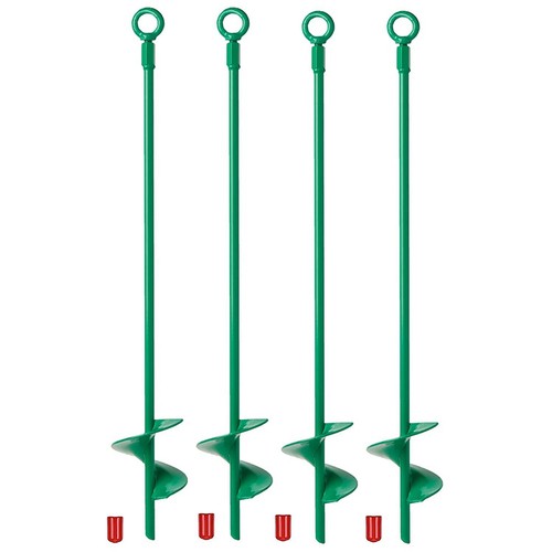 18in ground anchors kit - 18in, kit,helix