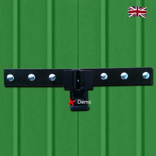 Shed garage door security - garage, hasp