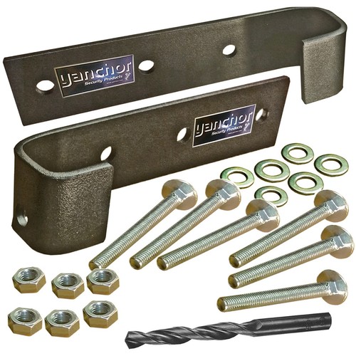 Heavy duty shed security hasp - security,