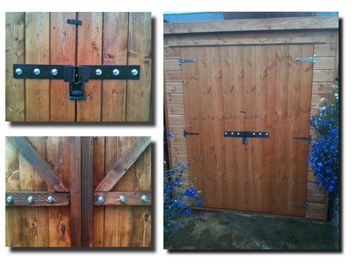 Shed security hasp lock 5mm